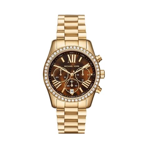 lexington michael kors glow in the dark|michael kors leather watch.